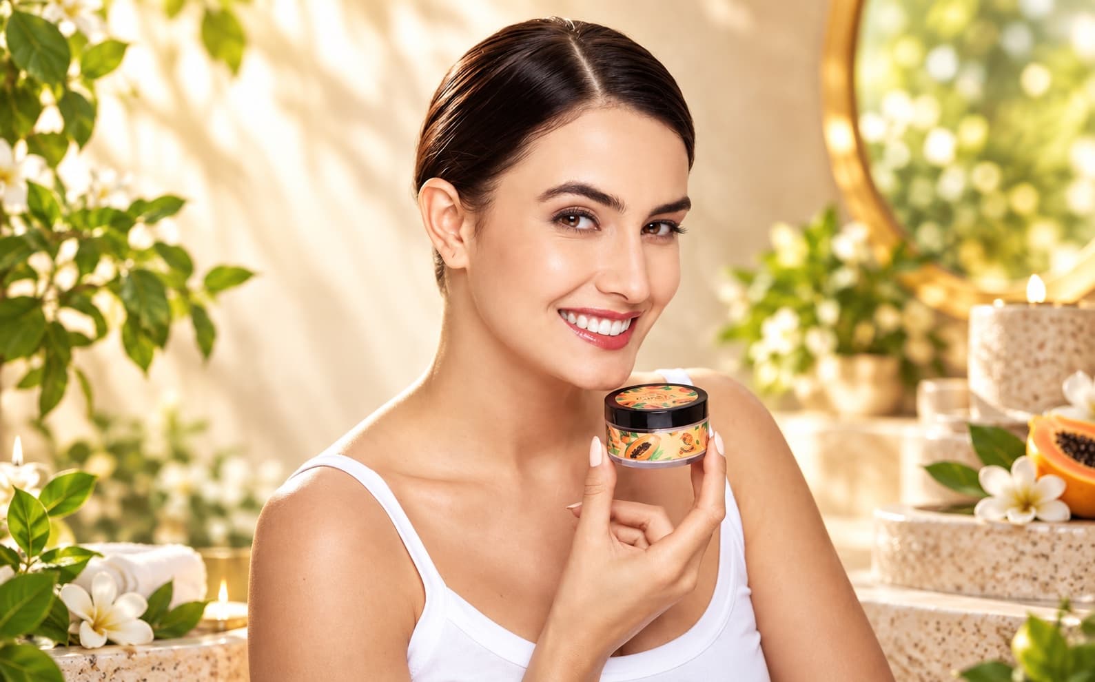 Beauty and skincare campaign photography, Dubai